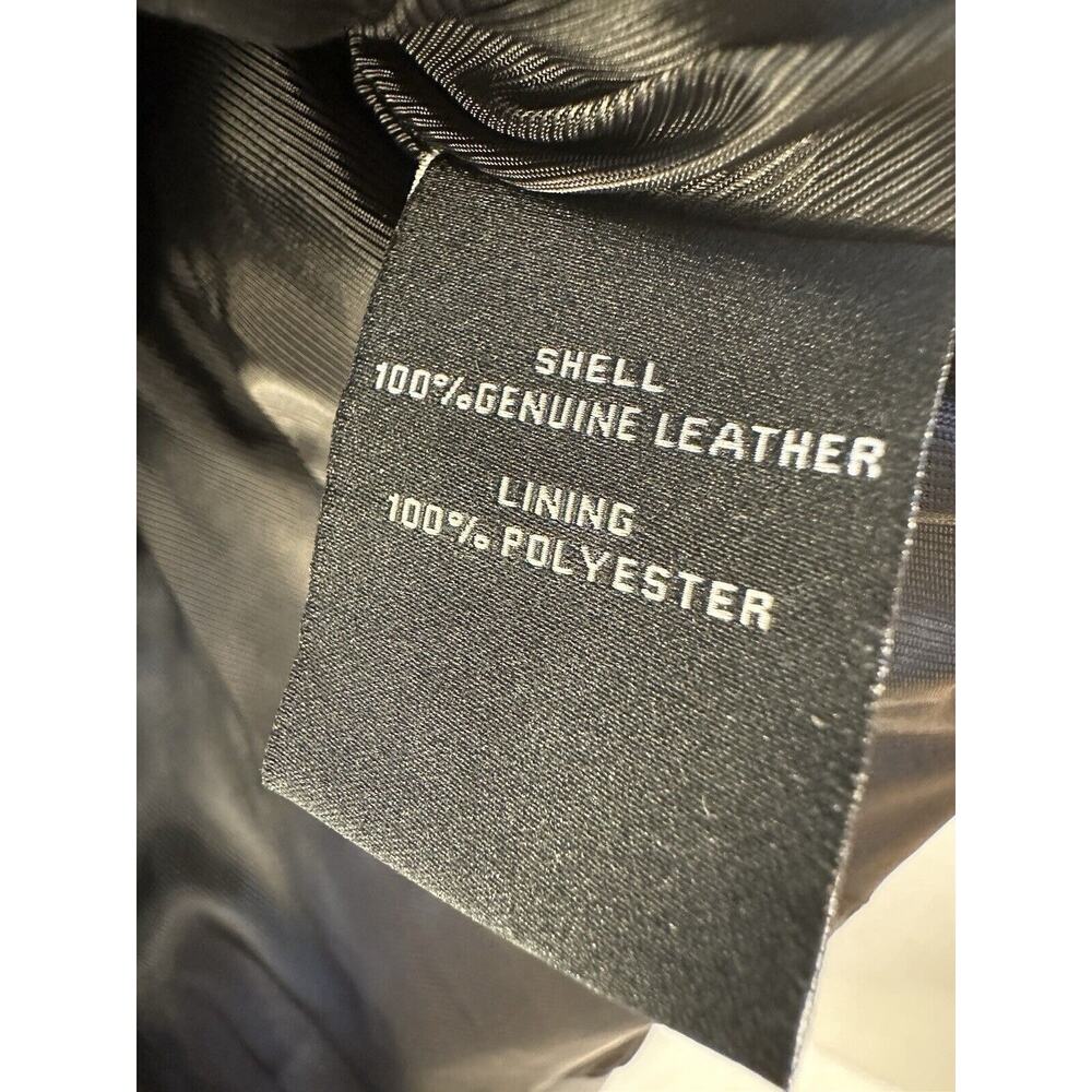 Bagatelle Size M 100% Leather Tailored Jacket Black TIMELESS, SOPHISTICATED!!🤩 - Picture 14 of 16
